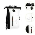 thumbnail image 6 of lacooooppia Waterproof Dry Bag 25L Waterproof Backpack for Boating Outdoor Camping Beach White, 6 of 7