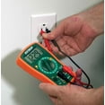 thumbnail image 3 of Extech Digital Manual Ranging Multimeter, AC & DC Voltage to 600V, DC Current to 10A (MN35), 3 of 6