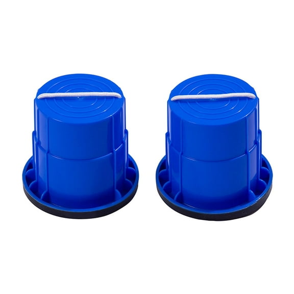 Baoblaze 2 Pieces Balancing Stilts Balancing Toy Walking Stilts for Girls Kids Garden blue