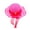 Hot Pink, variant on Girls Wide Brim Straw Sun Hat Floppy Beach Sun Hat with Cute Cute Bowknot Summer Outdoor Buckle Hat