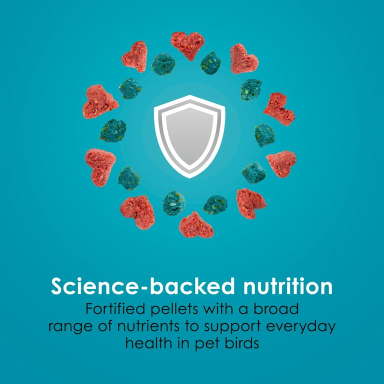 Kaytee Forti-Diet Pro Health Advanced Nutrition Bird Pellets for
