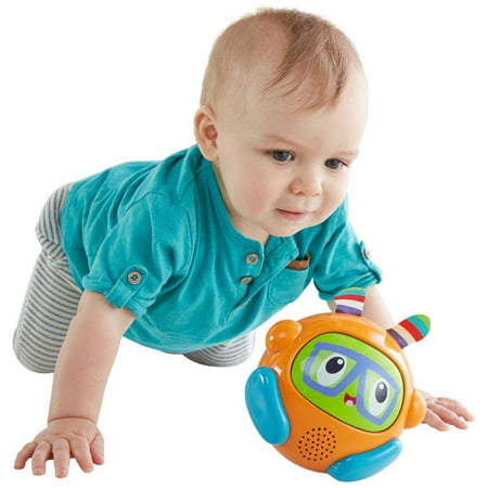 Fisher-Price Bright Beats Spin & Crawl Tumble Ball Franky