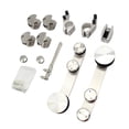 thumbnail image 4 of 304 Stainless Steel Sink Single Sliding Glass Door Hardware Rolling Kit for Shower Barn Office ,Widely Used, 4 of 5