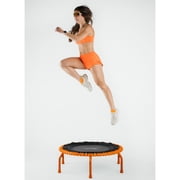 JumpSport 350 PRO Fitness Trampoline, Cardio Workout Equipment, 39 Inch, Orange