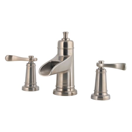 Pfister Ashfield Lf 049 M0bk Double Handle Bathroom Faucet Brickseek