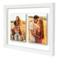 thumbnail image 3 of Americanflat Floating Collage Frame - Display Two 5x7 Photos - 10x14 - White, 3 of 8