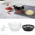 thumbnail image 2 of Manual Garlic Ginger Grinder - Multifunctional Kitchen Chopper & Mincer, 2 of 5
