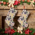 thumbnail image 6 of Uemuo Watercolor Bottles And Glasses Print Christmas Stockings, 18inch Xmas Hanging Stocking Decorations for Christmas Party Family Decor, 6 of 7