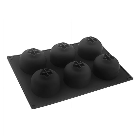Silicone Mold Baking Pan, Ongmies Cake Decoration Mold, 6-Cavity Blueberry Silicone Cake Mold, Non-Stick Baking Mold for Desserts & Cakes