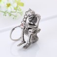 thumbnail image 1 of Keychain - Toilet Skull Gray, 1 of 5