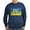 Navy, variant on CafePress - Pray For Ukraine Sweatshirt - Classic Crew Neck Sweatshirt