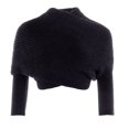 thumbnail image 1 of Women Winter Warm Solid Color Knitted Sweater Scarf Shawl, 1 of 5