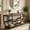 Brown Black, variant on Fnova 70.9" Console Table, Entertainment Center TV Stand with Storage Shelves, Industrial Entryway Sofa Table for Living Room, Entryway, Hallway