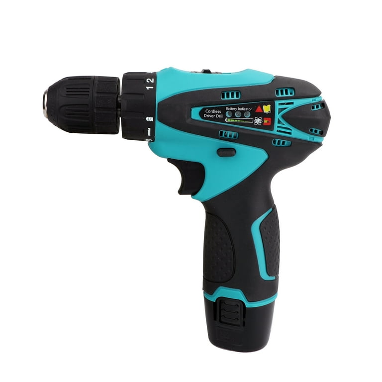 LA TALUS Cordless Drill Battery Impact Hammer Woodworking Mini Wireless  Screwdriver Power Driver for Home style 1 Plug 