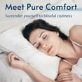 thumbnail image 2 of King Size Pillows Set of 2, Hotel Quality Cooling Down Alternative Gusseted Bed Pillows for Side, Back, or Stomach Sleepers, White, 2 of 9