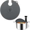 thumbnail image 1 of czcpp-Sous Vide Cuiseur de Précision Couvercles en Silicone, s'Adapte jusqu'à 11 Pots, Compatible avec Cuiseurs de Précision sous Vide Nova Culinary, Prévient l'Évaporation d'Eau et Retient la Saveur (Gris), 1 of 4