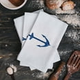 thumbnail image 3 of Anchor Blue White Lines Microfiber Kitchen Hand Towel Dish Cloth Tableware Household Cleaning Towel Utensils for Kitchen, 3 of 6