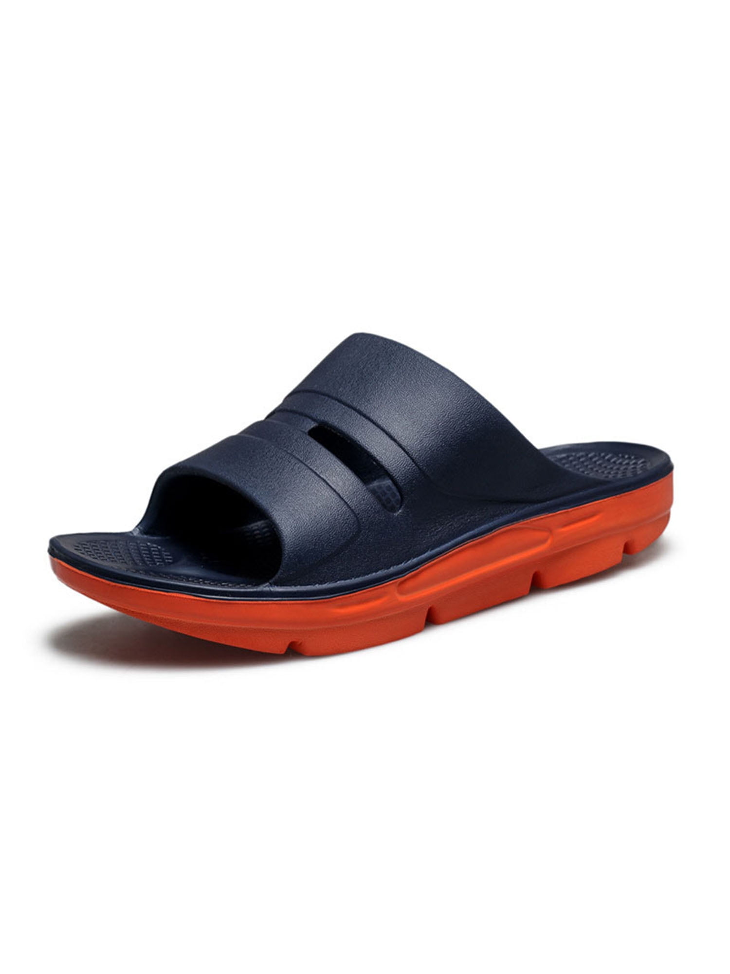 Ymiytan Men Athletic Slide Sandal Beach Comfort Open Toe Slip-On Indoor ...