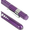 thumbnail image 4 of 2 linternas médicas de diagnóstico (morado y rosa), mini linternas LED reutilizables, linternas, linternas de emergencia para médicos y enfermeras., 4 of 5
