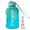 Light Blue, variant on Water Bottle With Handle Ton Ton Bucket Large Belly Cup Summer Water Cup Large Capacity Leakproof PC Marker Motivational Jug For Outdoor Camping Fitness Men & Women Cup Set 2 Wooden Mugs 20oz Barrel