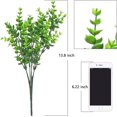 thumbnail image 6 of 6/10PCS Artificial Flowers Outdoor Faux Plants Greenery Plastic UV Resistant Flowers Spring Fall Fake Flowers for Autumn Hanging Halloween Thanksgiving Arrangement Decor, 6 of 6