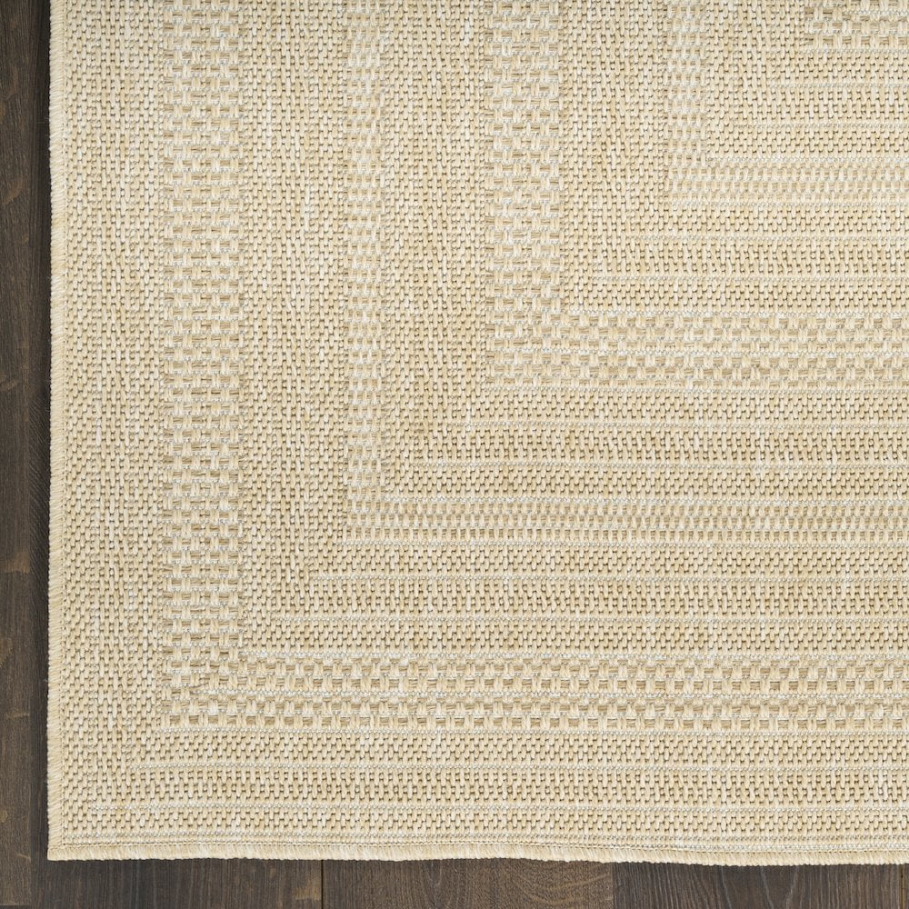 Nourison Home Tulum 10' x 14' Cream Outdoor Rug