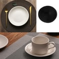 thumbnail image 3 of Guardoinrt 4pcs/set Durable Table Mat Stain-resistant And Environmentally Friendly Kitchen Essential Placemats For Dinner Table PP beige 1Set, 3 of 6