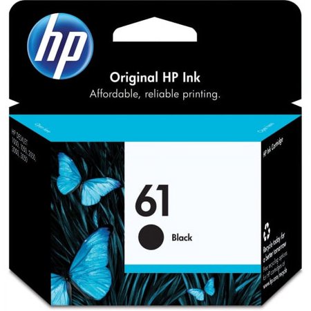 UPC: 0884962983607 | HP 61 Black Original Ink Cartridge (CH561WN)