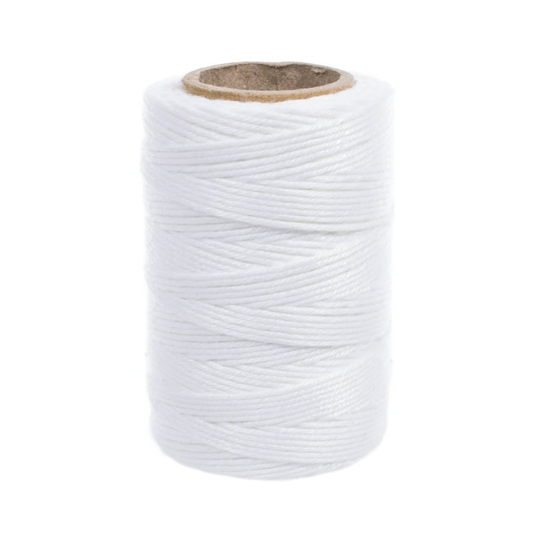 Golberg Household Cotton Twine - Medium Weight White - 100% Natural Cotton  Twisted String 