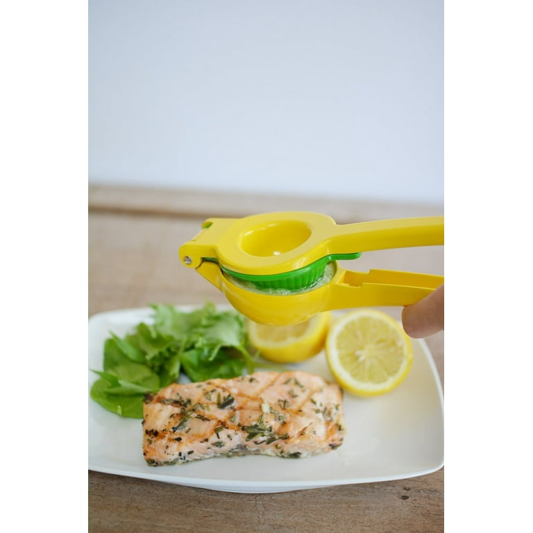 Zulay Metal Lemon Lime Squeezer Manual Citrus Press Juicer