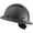 Grey Long Carbon Fiber - Vented, variant on ProtectX Premium Full Brim Hard Hat, Cascos De Construccion for Safety, 6-point Adjustable Ratchet Suspension, Black Honeycomb, OSHA/ANSI Compliant
