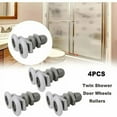 Shower Door Rollers Double Wheels Shower Door Rollers Sliding Wheels