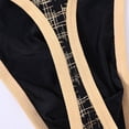 thumbnail image 6 of TANBOM Mens Sexy G String Bulge Pouch Breathable Lightweight Thong Underwear Black+Blue XL, 6 of 6