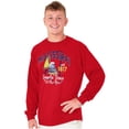 thumbnail image 5 of MS Sailing Boating River Smurfs Long Sleeve TShirt Men Women Brisco Brands M, 5 of 6