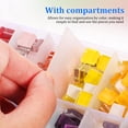 thumbnail image 2 of KAKOWELY Mosaic Tiles 1 Box Mosaic Tiles For Crafts Stained Glass Pieces Glass Mosaic Tiles Picture Frame Tiles Mosaic Coaster Tiles Mosaic Making Supplies, 2 of 4