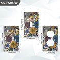 thumbnail image 7 of Yayeee Blank Wall Plate Cover 1-Gang 4.5"x2.7" Home Unused Decorative Outlet, Blue Flowers, 7 of 7