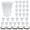 S, variant on 30Pcs 400cc Plastic Measuring Bucket with 5 Detachable Handles, Small Size Measuring Pitcher, Multi-Purpose Food Measuring Cups for Kitchen Cooking Baking (S)