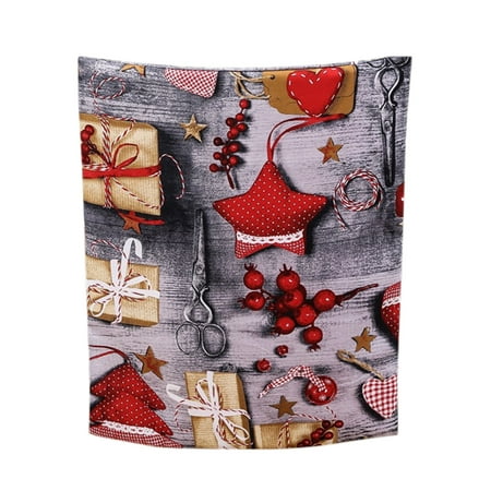 

HSMQHJWE Comforts Large Seat Cushion Christmas Snowman Chair Cover Christmas Decorative Articles Home Decorative Restaurant Hotel Chair Cover Yoga Risers to Sit on