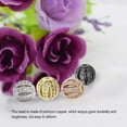 thumbnail image 4 of 8mm Beads for Jewelry Making Multicolor Small Zirconia Cubic Large Hole Necklace Charms Exquisite Rhinestones for Crafts for DIY Type 4, 4 of 5