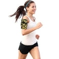 thumbnail image 6 of HAWEE Cell Phone Armbands Pouch for Women Running Bag Compatible with Cellphone 6.28 Inches Full-Screen, Sunflower, 6 of 7