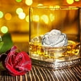 thumbnail image 6 of SHX 2.5inch Ice Cube Molds, Silicone Ice Cube Tray 2 Rose & 2 Diamond Ice Ball Maker for Chilling Cocktails, Whiskey, Bourbon & Homemade Juice, 6 of 6