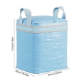 thumbnail image 3 of Bolsa Grande para Mudanzas | Bolsa de Almacenamiento para Ropa y Ropa de Cama | Bolsa Plegable Resistente con Cremallera | Contenedor de Almacenamiento de Plástico para La Organización Del Hogar | Su, 3 of 7