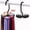 Black, variant on 2-Pack Circular Tie Hanger, Adjustable 360 Degree Rotating Belt & Tie Rack for Closet Storage, 20-Hook Multipurpose Organizer, Black