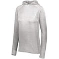 thumbnail image 2 of Ladies 3D Regulate Lightweight Pullover S White Heather, 2 of 2