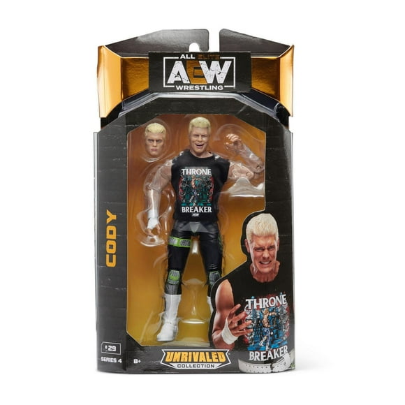 AEW Unrivaled - Series 4 - Cody Rhodes figurine de action
