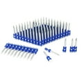 thumbnail image 2 of KIMSING MTSD-32 12 Gauge 1 1/4 Inch X .109 Inch Smooth Shank Plastic Collated Concrete and Steel Drive Pin Mechanical Galvanized for Gas Power Concrete and Steel Nailer 1000 PCS/Box (4 Boxes), 2 of 8