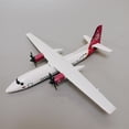 thumbnail image 6 of Simulation 16cm Mongolia Hunnu Fokker F50 FK-50 Plane 1: 400 Metal Aircraft Model Toys with Display Stand, 6 of 10