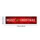 thumbnail image 3 of Pancarta decorativa para jardín, pancarta colgante para Nochebuena, pancarta para fiesta de invierno, pancarta para jardín, pancarta colgante para valla exterior, letrero para jardín, 3 of 6