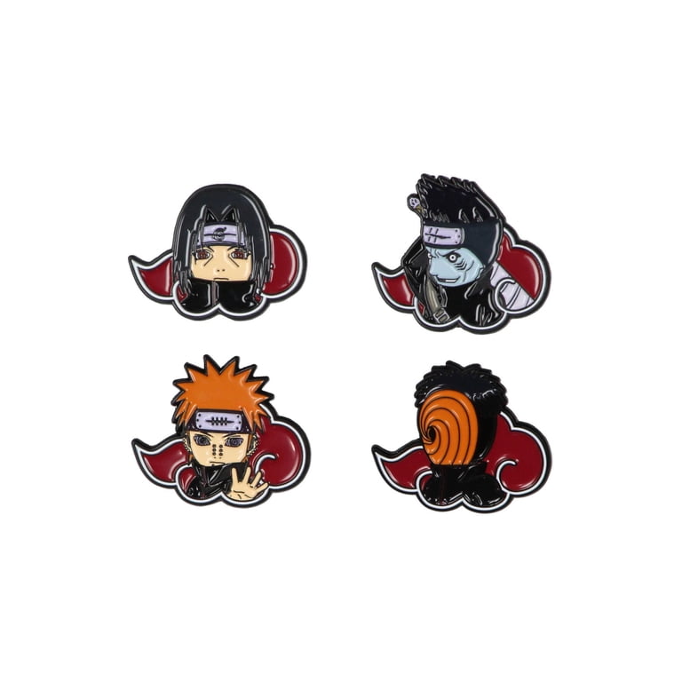 Seven Times Six Naruto Akatsuki Itachi Obito Kisame Nagato 4-Pack