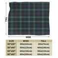thumbnail image 6 of MacKenzie tartan plaidThe Full Collection of Flannel Blanket Lightweight Cozy Bed Blankets Soft Throw Blanket Fit Couch Sofa 40x50in, 6 of 8